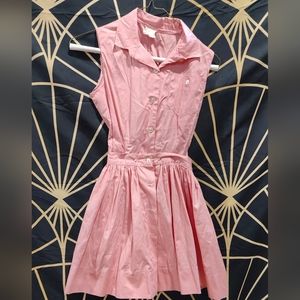 Vintage romper playsuit skirt set